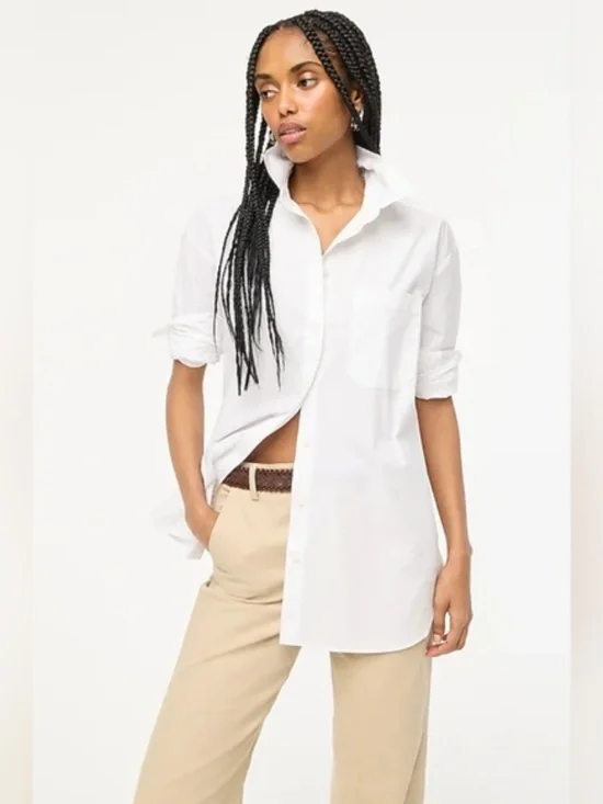 J.Crew Relaxed Button-up Shirt - Picture 1 of 7